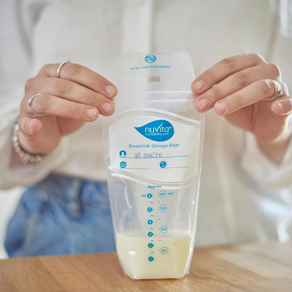 Nuvita Sacchetti Per La Conservazione Latte Materno 25 Pezzi