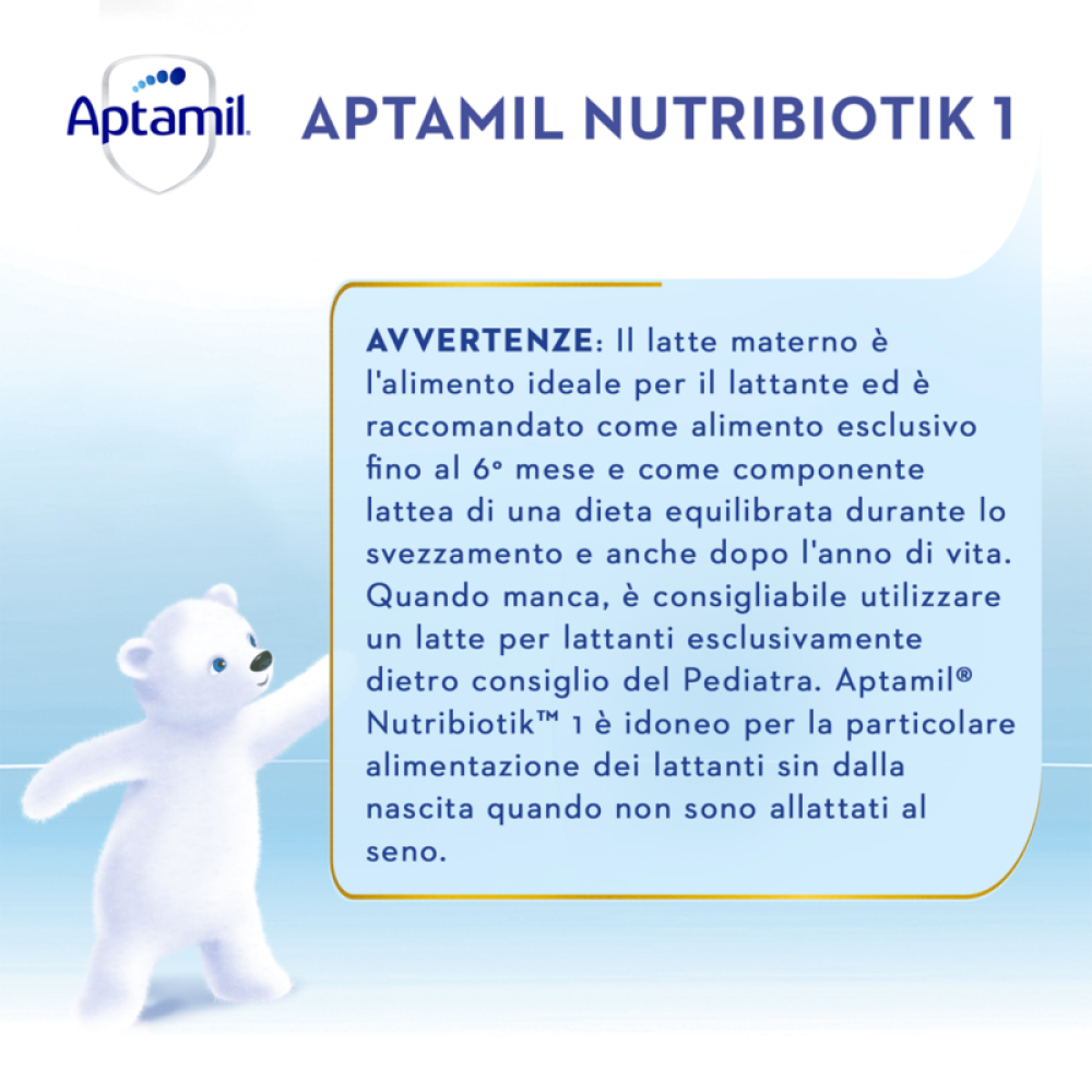 Aptamil Nutribiotik 1 Latte In Polvere Per Lattanti 1100 gr