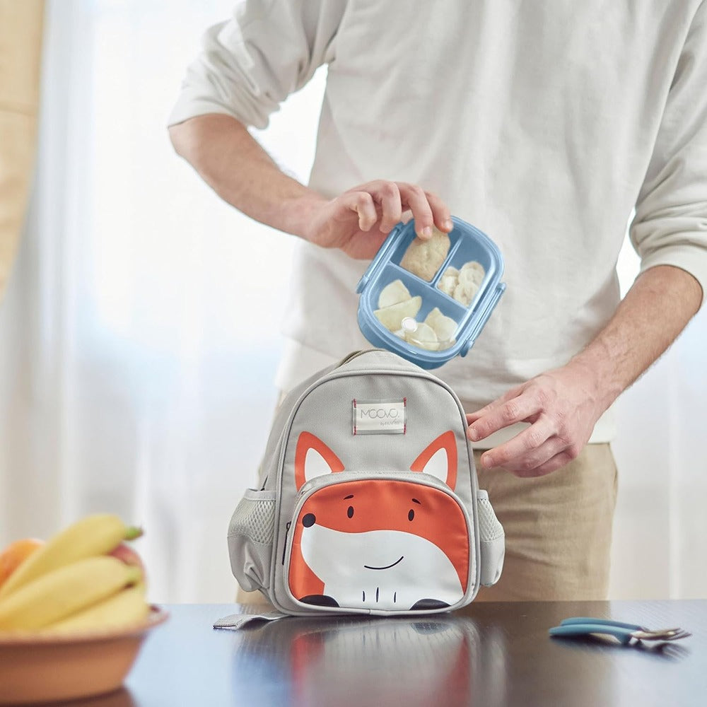 Nuvita KiddieKit Lunch Box Per Bambini 490 ml Powder Blue