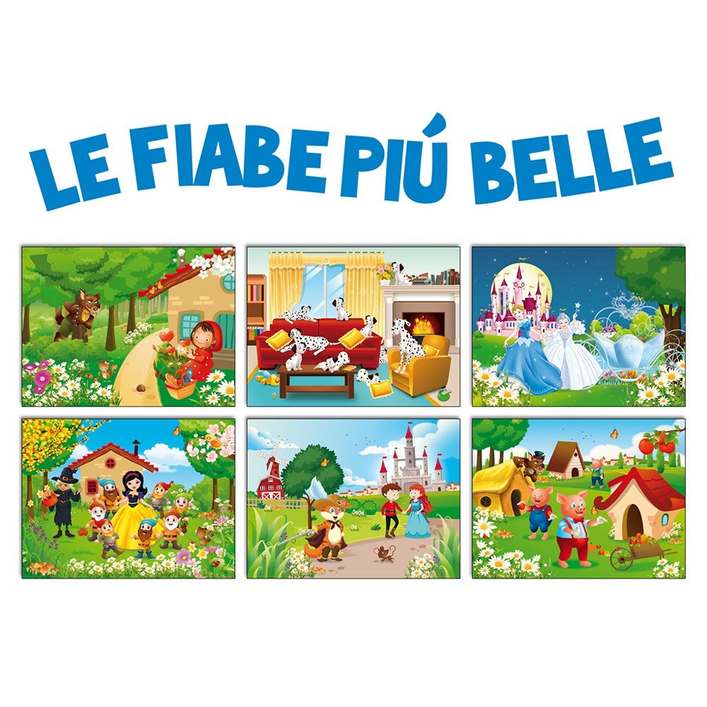 Teorema Cubotti Puzzle Fiabe Italiane 12 pezzi