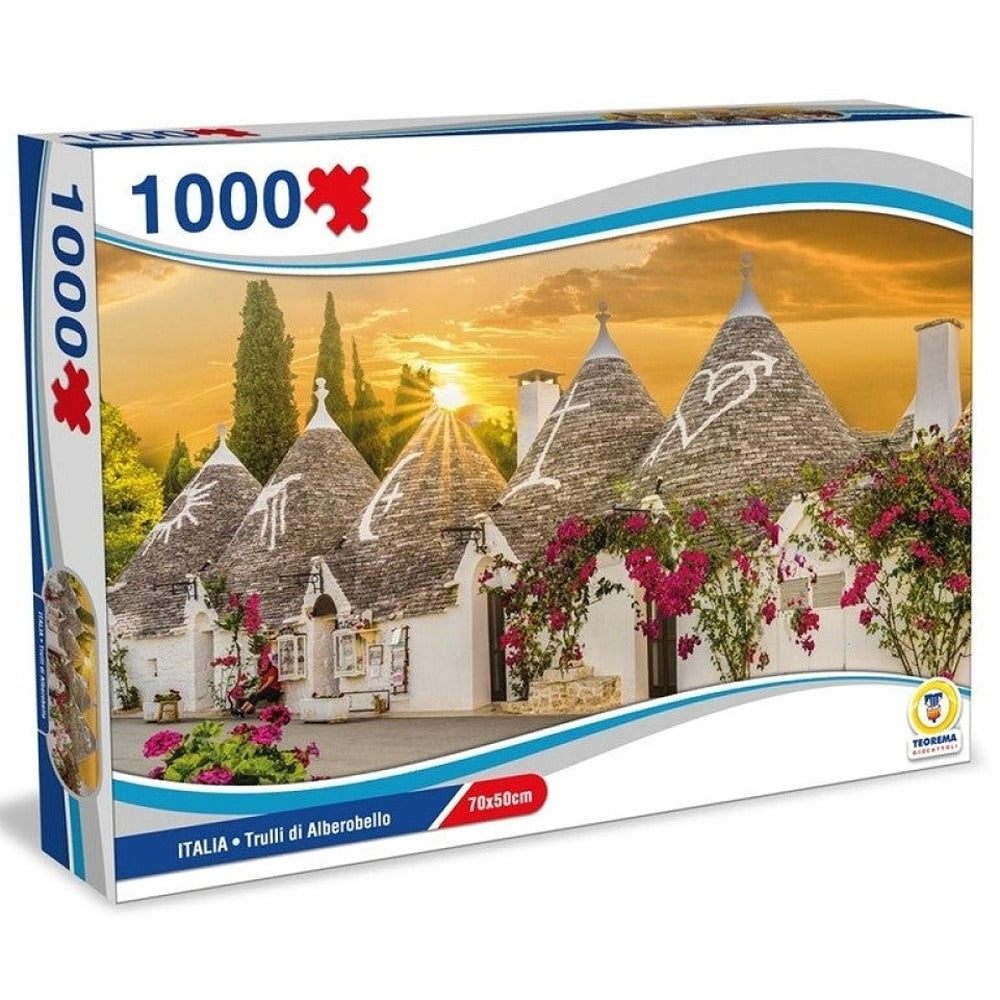Teorema Puzzle Italia Trulli Di Alberobello 1000 Pezzi