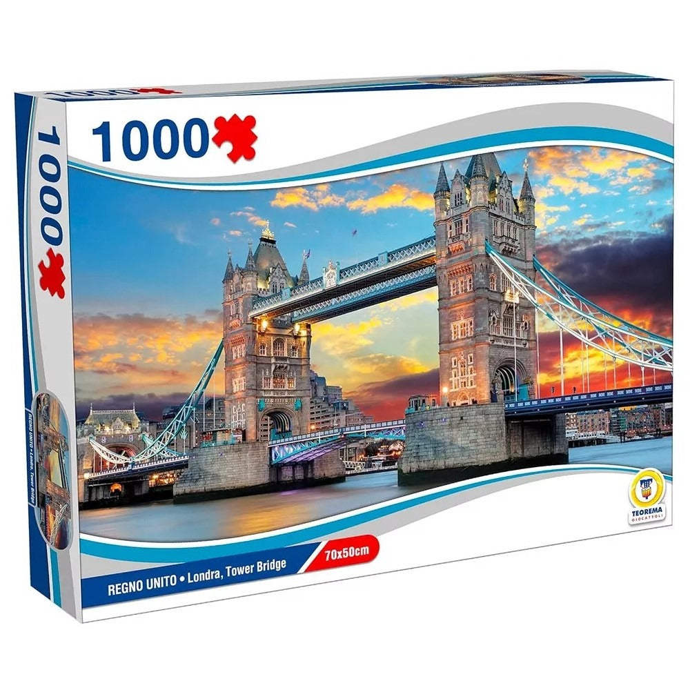 Teorema Puzzle Regno Unito Londra Tower Bridge 1000 Pezzi