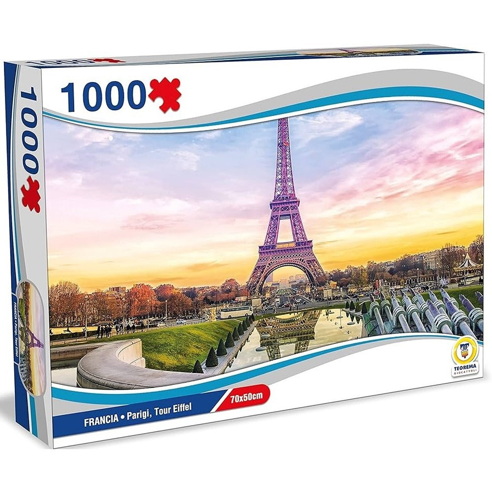 Teorema Puzzle Francia Tour Eiffel 1000 Pezzi