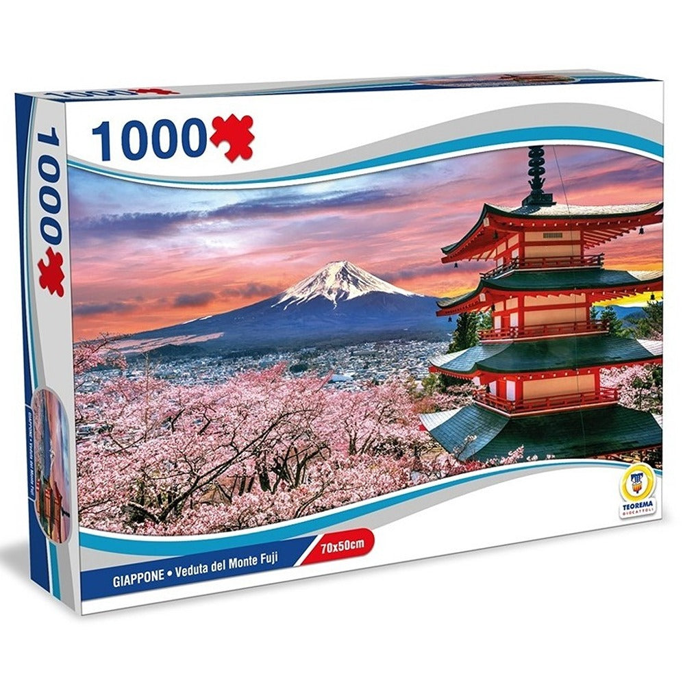 Teorema Puzzle Giappone Veduta Del Monte Fuji 1000 Pezzi