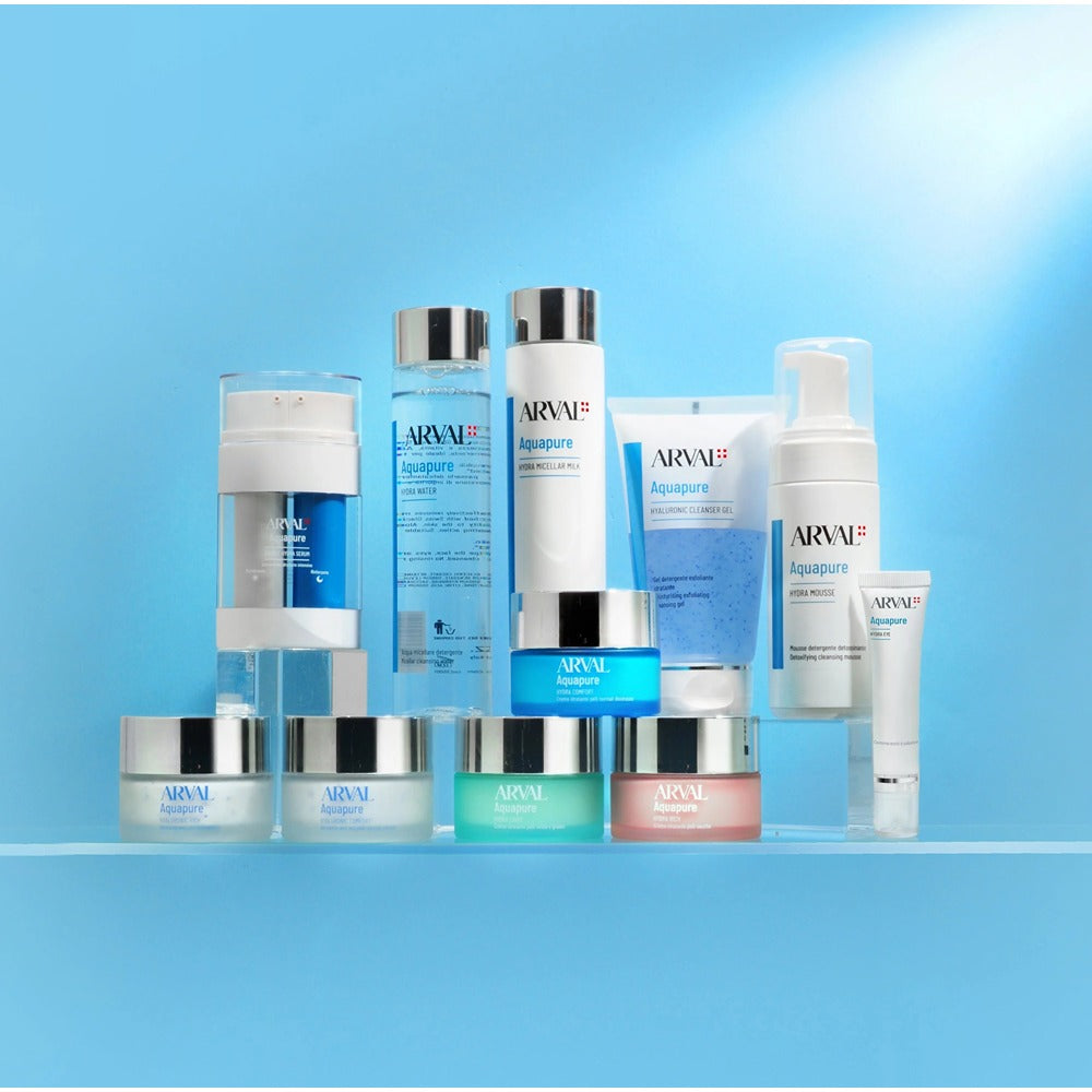 Arval Aquapure Hydra Light - Crema Idratante Per Pelli Miste E Grasse