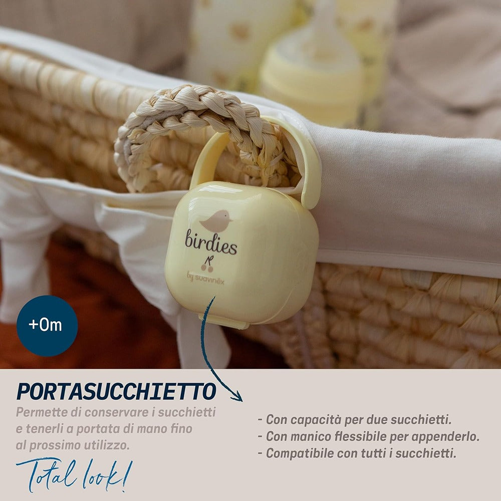 Suavinex Birdies Portasucchietto Duo Neutro
