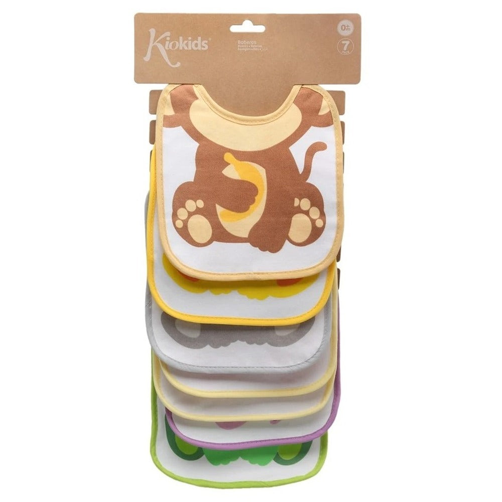 Kiokids Bavaglini Settimanali Con Animaletti