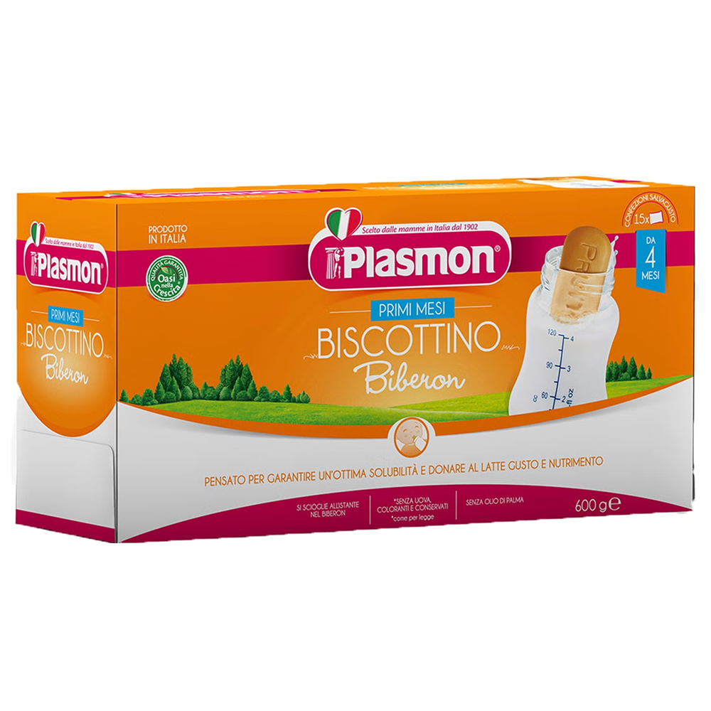Plasmon Primi Mesi Biscottino Biberon 600 gr