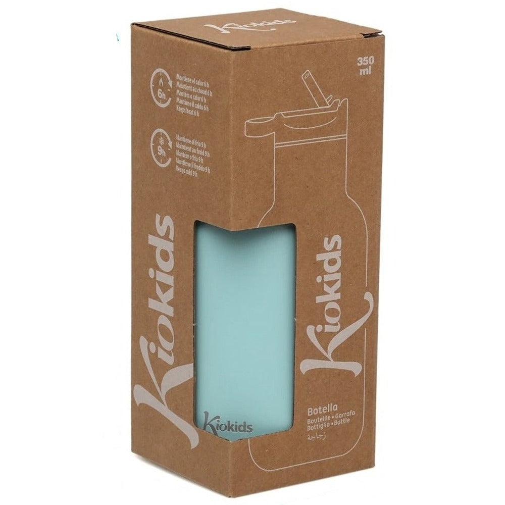 Kiokids Bottiglia In Acciaio Inox 350ml Salvia