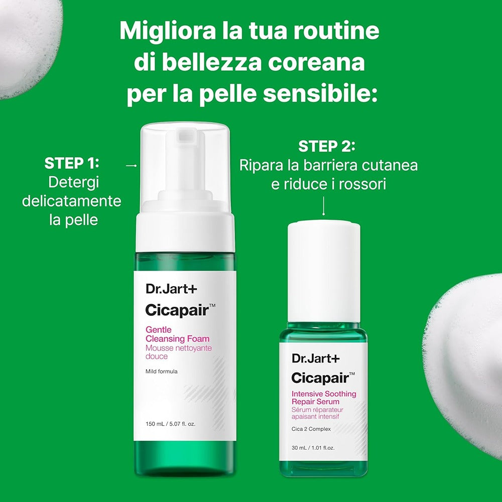 Dr.Jart+ Cicapair Gentle Foam Cleanser - Detergente Viso
