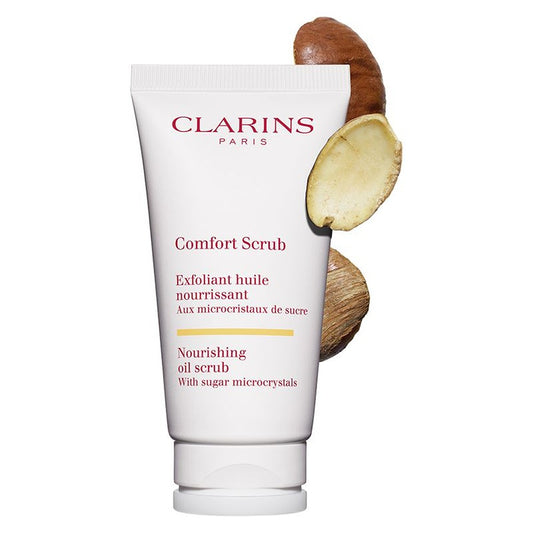 Clarins Comfort Scrub - Olio Esfoliante Nutriente Con Microcristalli Di Zucchero