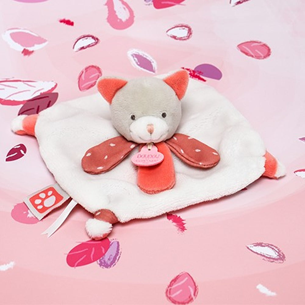 Doudou Et Compagnie Doudou Peluche Gattino Corallo