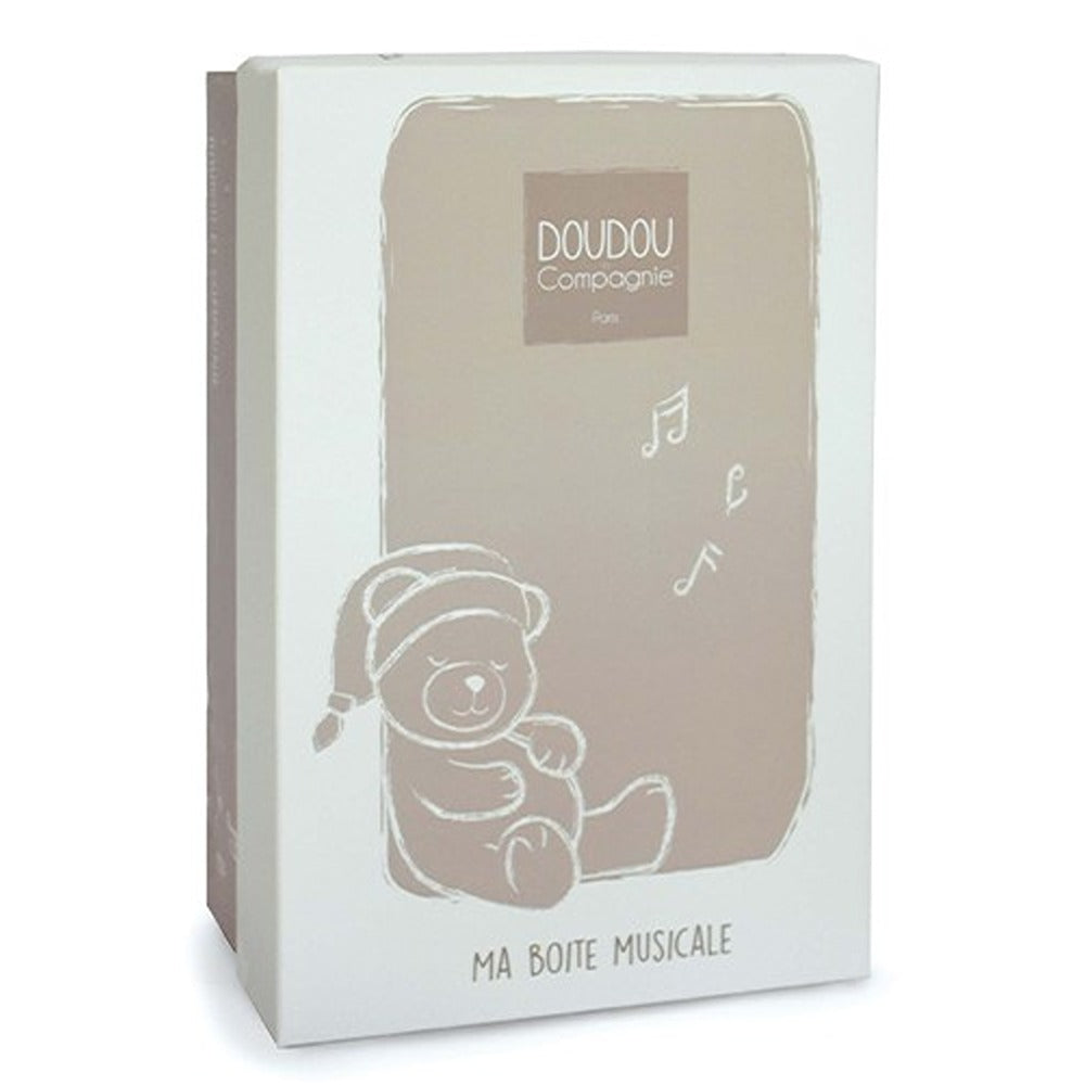 Doudou Et Compagnie Carillon Orsetto Di Peluche Beige