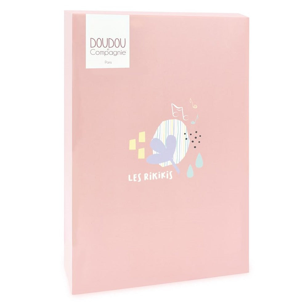 Doudou Et Compagnie Doudou Fazzoletto Con Giraffa Rosa