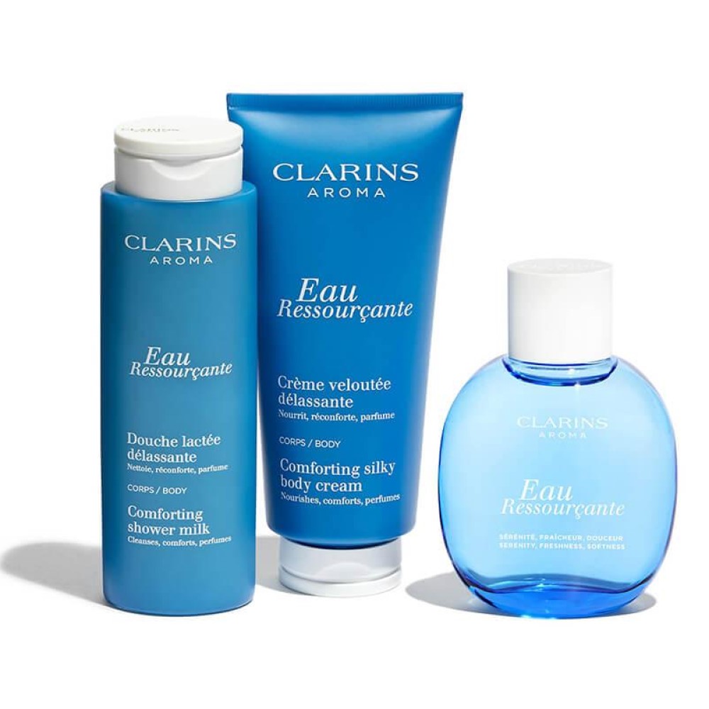 Clarins Eau Ressourçante Crème Veloutée Délassante - Crema Corpo Vellutante Rilassante