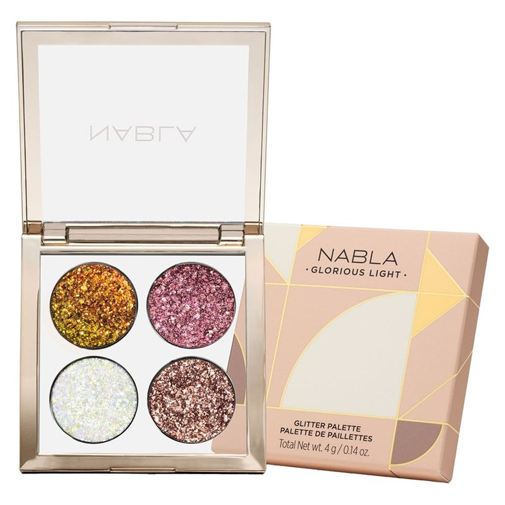 Nabla Glorious Lights Glitter Palette - Palette di Glitter