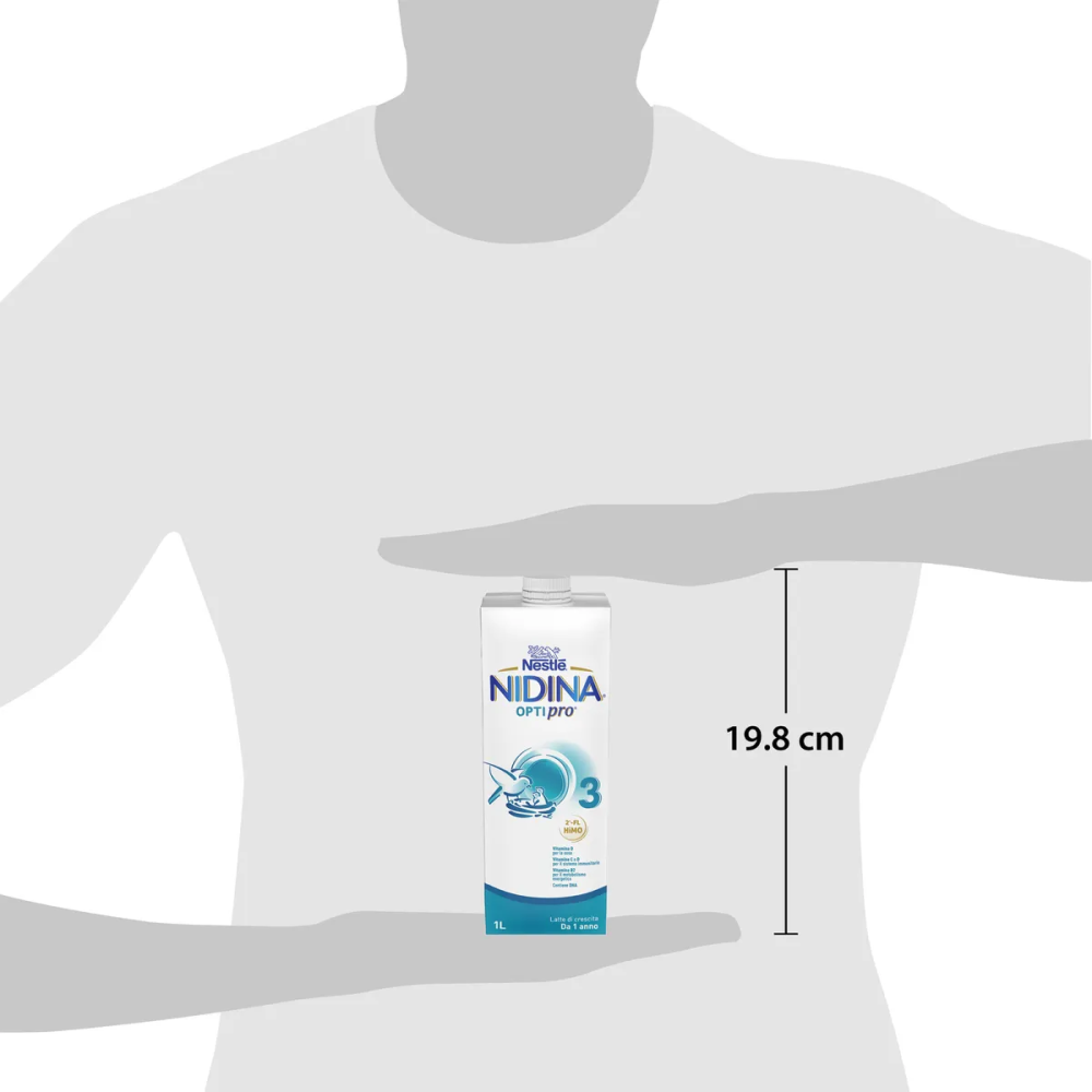 Nestlé Nidina Optipro 3 Latte Liquido Di Crescita 6x1000 ml