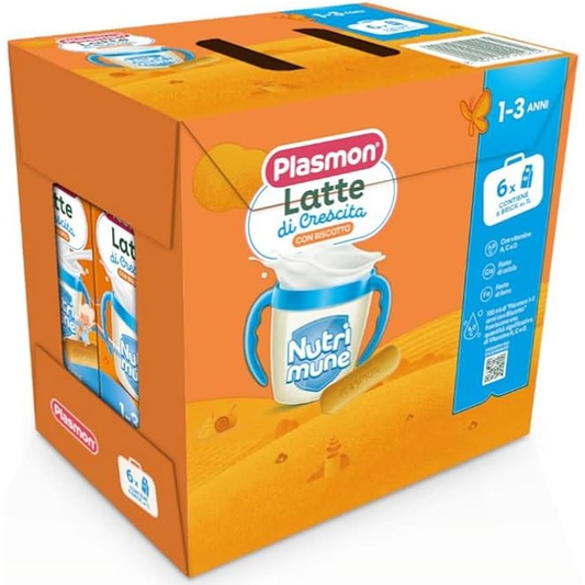 Plasmon Latte Liquido Con Biscotto Di Crescita 12-36 Mesi 1000 ml