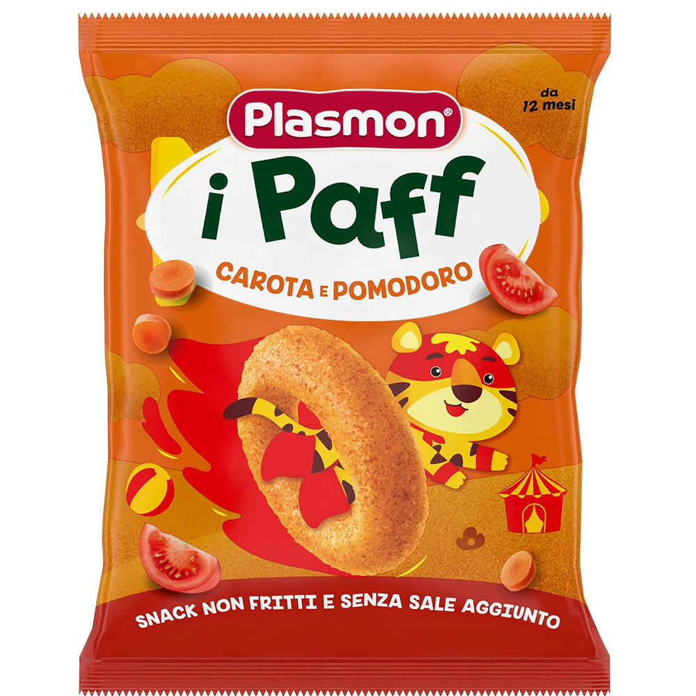 Plasmon i Paff Carota E Pomodoro 15 gr