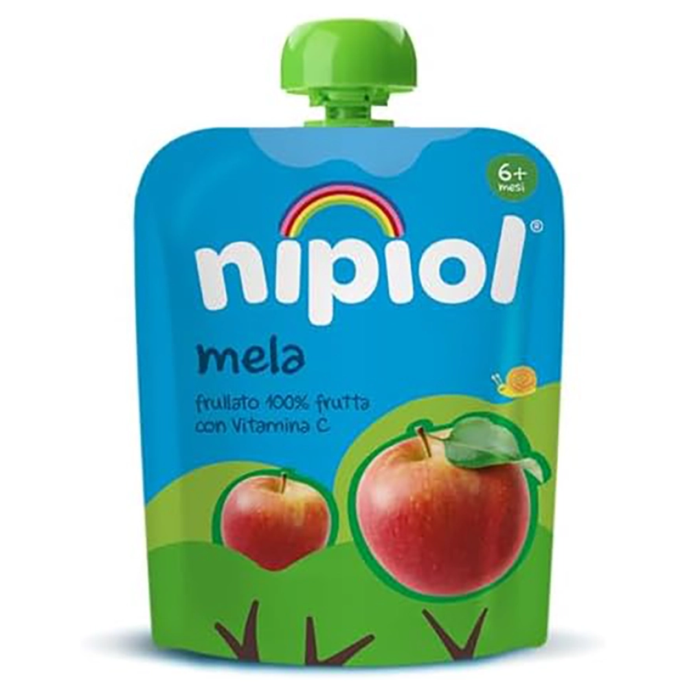 Nipiol Pouch 100% Frutta Mela 85 gr