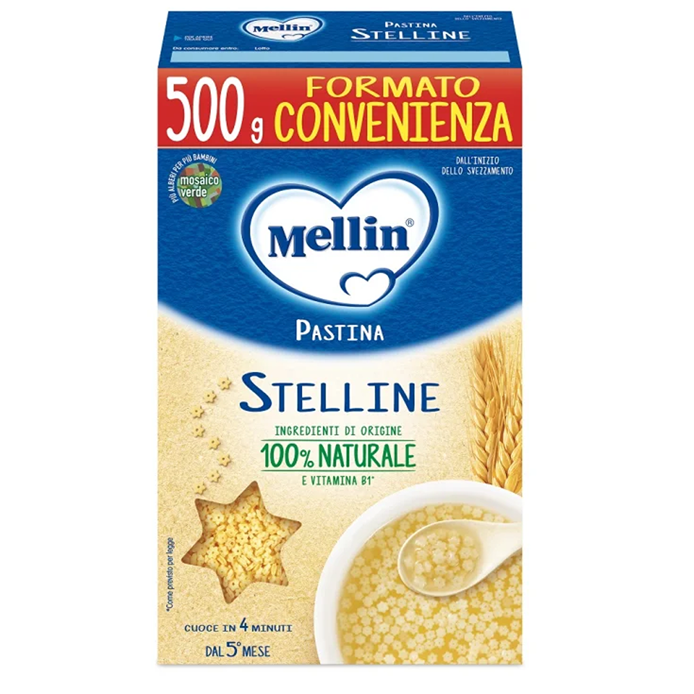 Mellin Pastina Stelline 500 gr