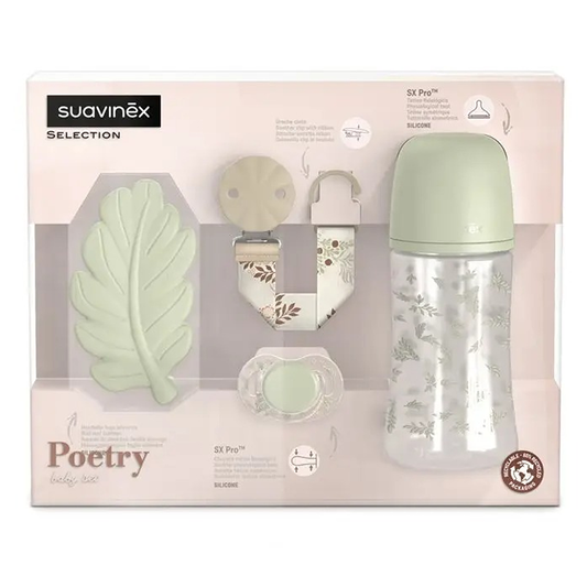 Suavinex Poetry Set Regalo Verde 0+ Mesi
