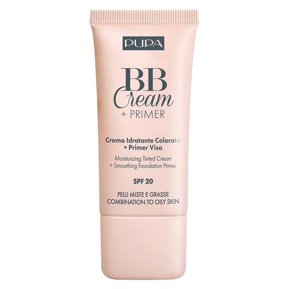 Pupa BB Cream + Primer Pelli Miste E Grasse Spf 20