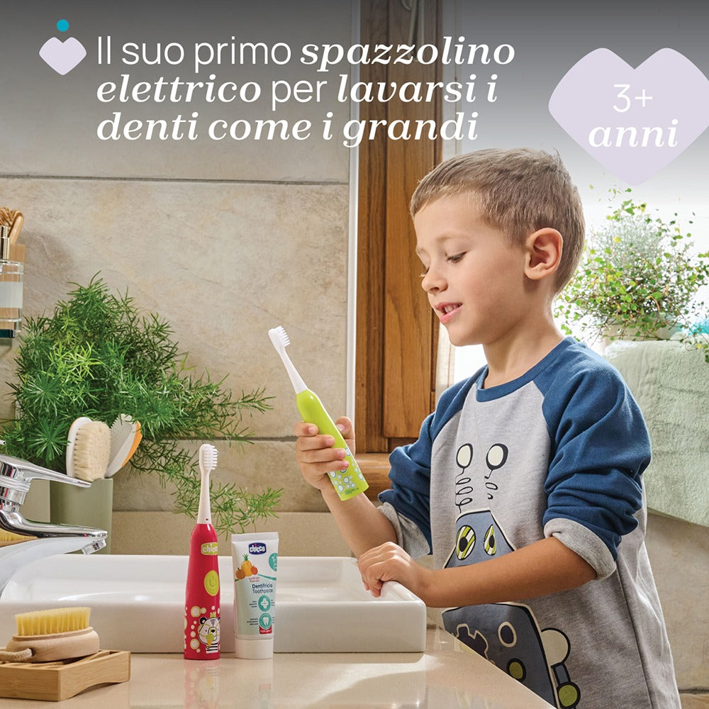 Chicco Spazzolino Elettrico Tigre 3+ Anni