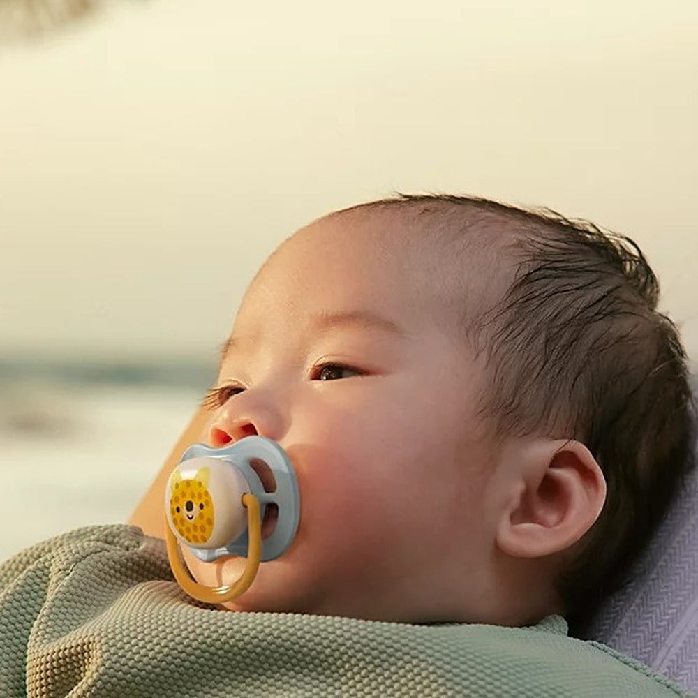 Philips Avent Ultra Air Succhietti Ortodontici Tigre E Ananas 0-6 Mesi 2 Pezzi