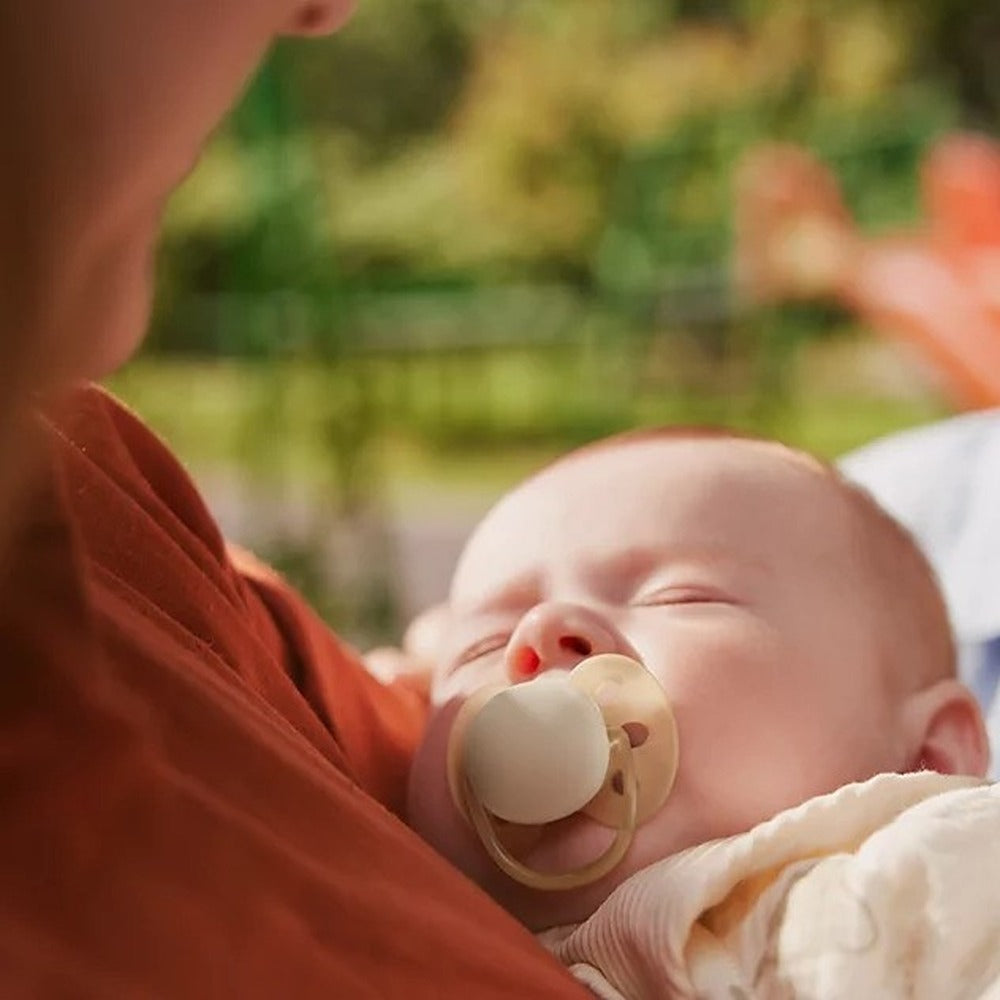 Philips Avent Ultra Soft Succhietti Ortodontici Crema E Azzurro 0-6 Mesi 2 Pezzi