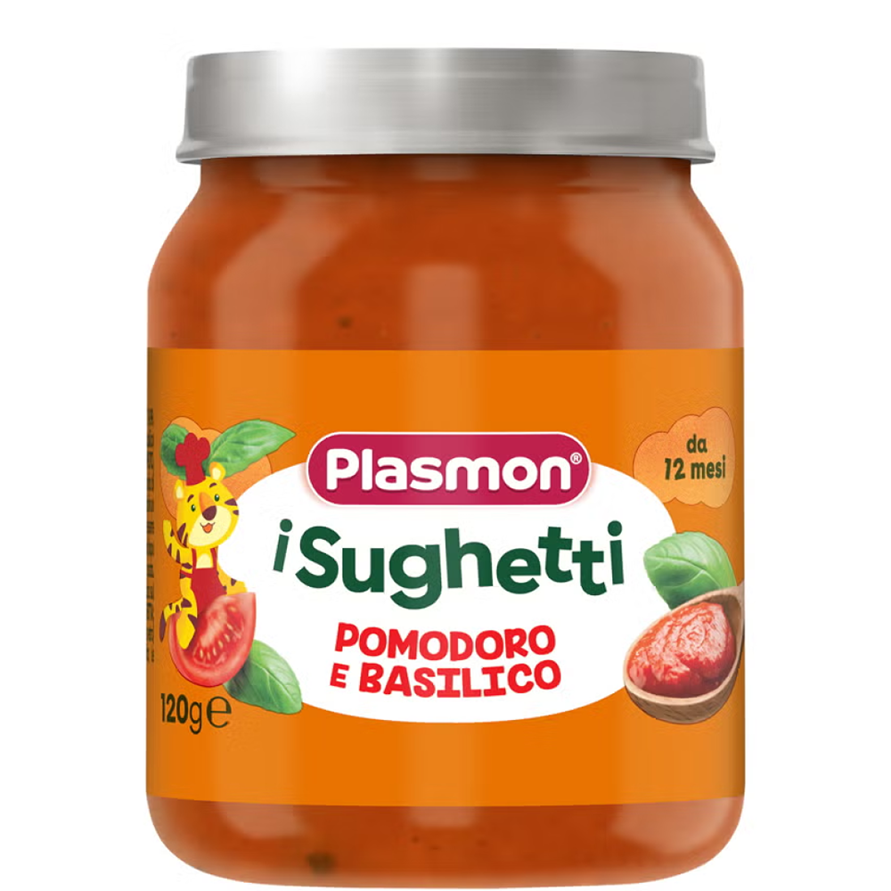 Plasmon Sughetto Pomodoro E Basilico 120 gr