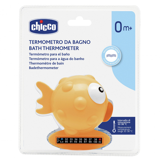 Chicco Termometro Da Bagno Pesce Palla Arancione