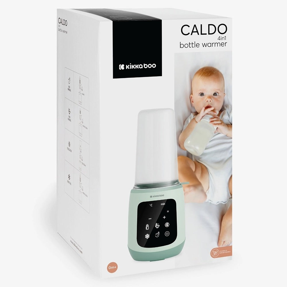 KikkaBoo Scaldabiberon E Sterilizzatore Digitale 4 In 1 Per Biberon E Pappe