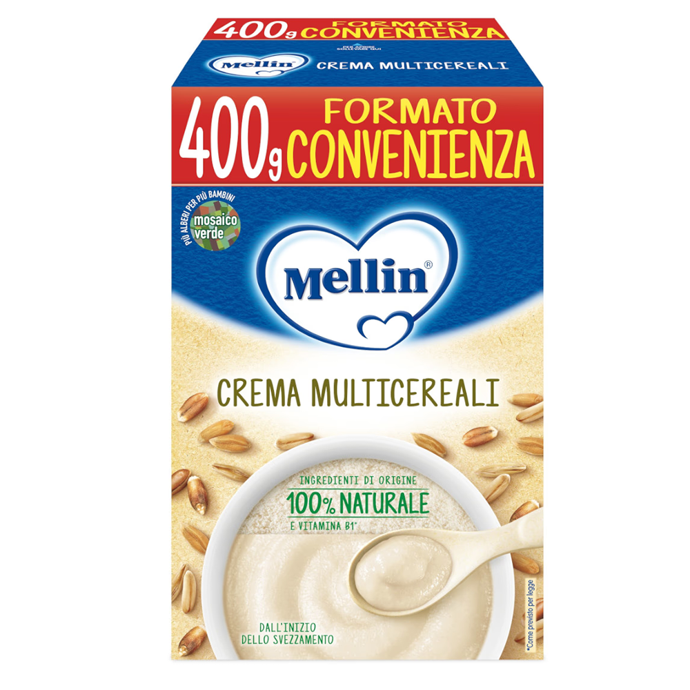 Mellin Crema Multicereali 400 gr