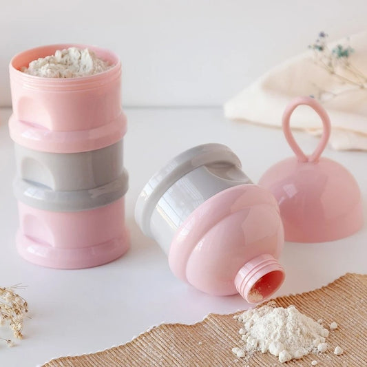 Kiokids Dosatore Latte in Polvere Rosa E Grigio
