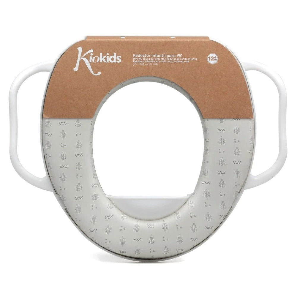 Kiokids Riduttore WC Con Maniglie Grigio