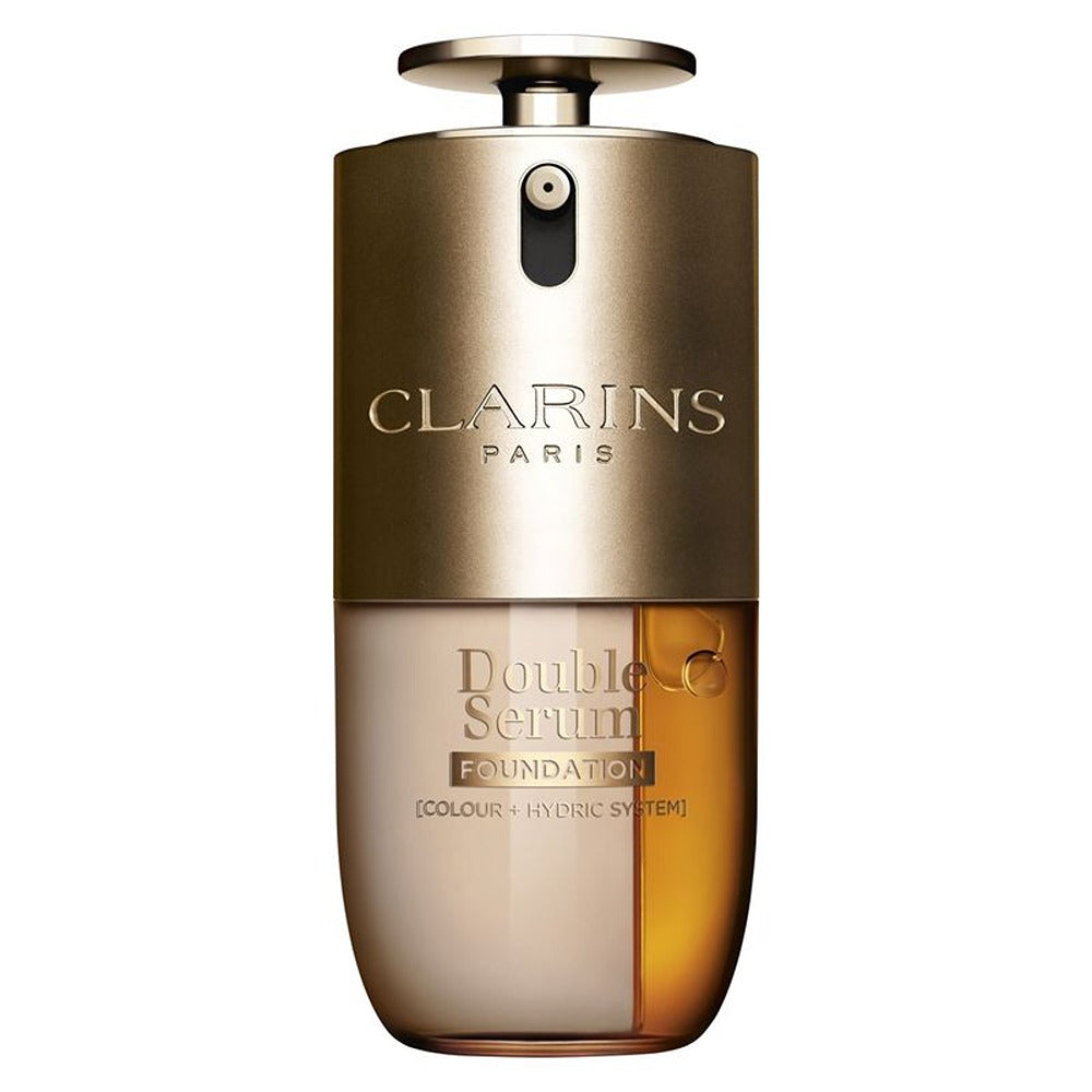 Clarins Double Serum Foundation - Fondotinta in Siero ibrido Finish Luminoso