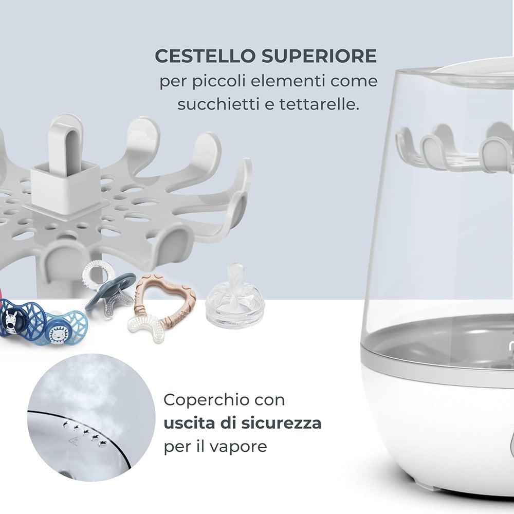 Nuvita Sterieasy Sterilizzatore A Vapore Per Biberon
