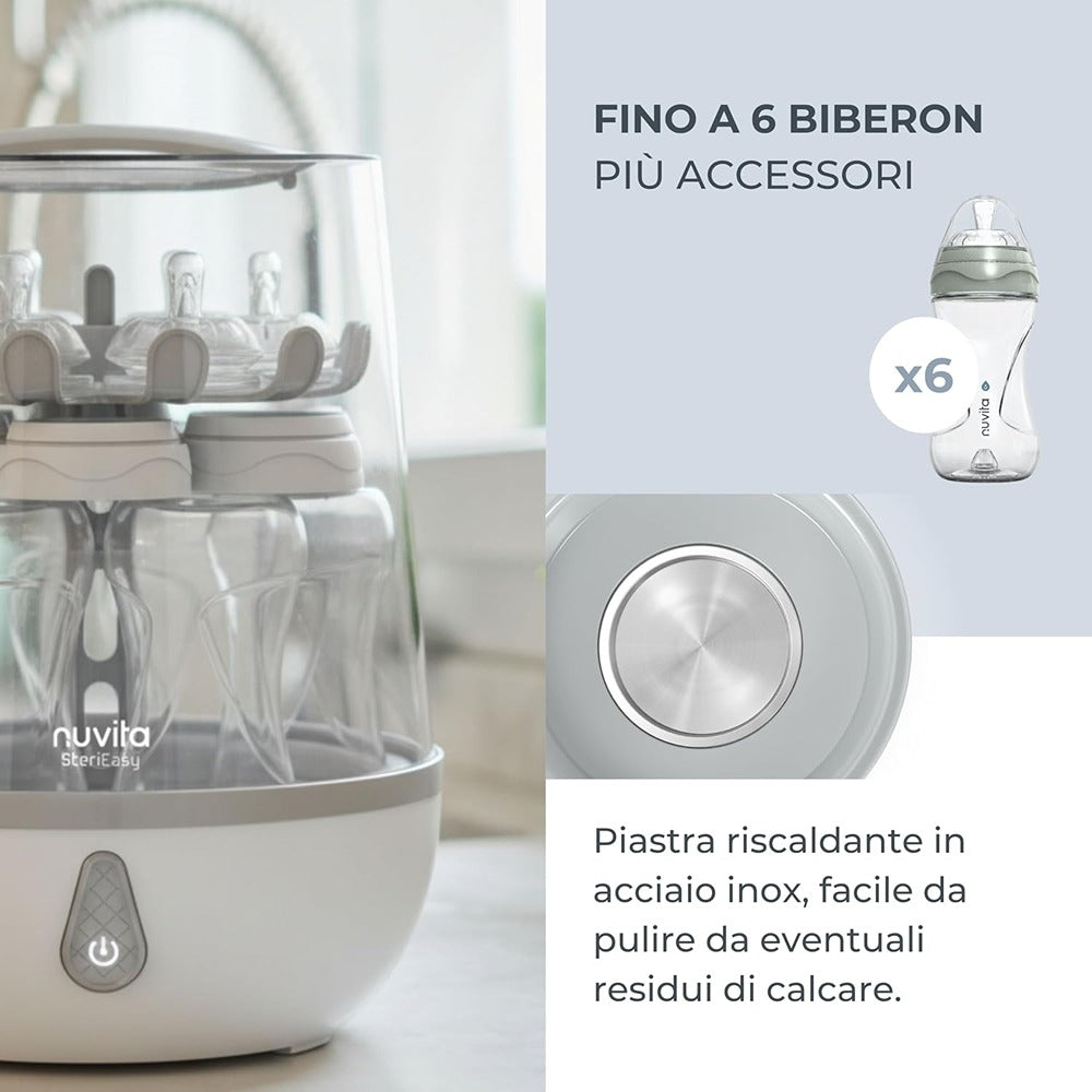 Nuvita Sterieasy Sterilizzatore A Vapore Per Biberon