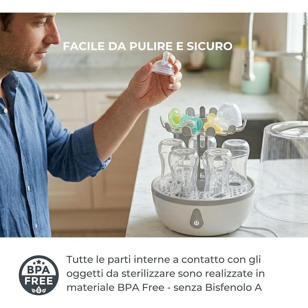 Nuvita Sterieasy Sterilizzatore A Vapore Per Biberon