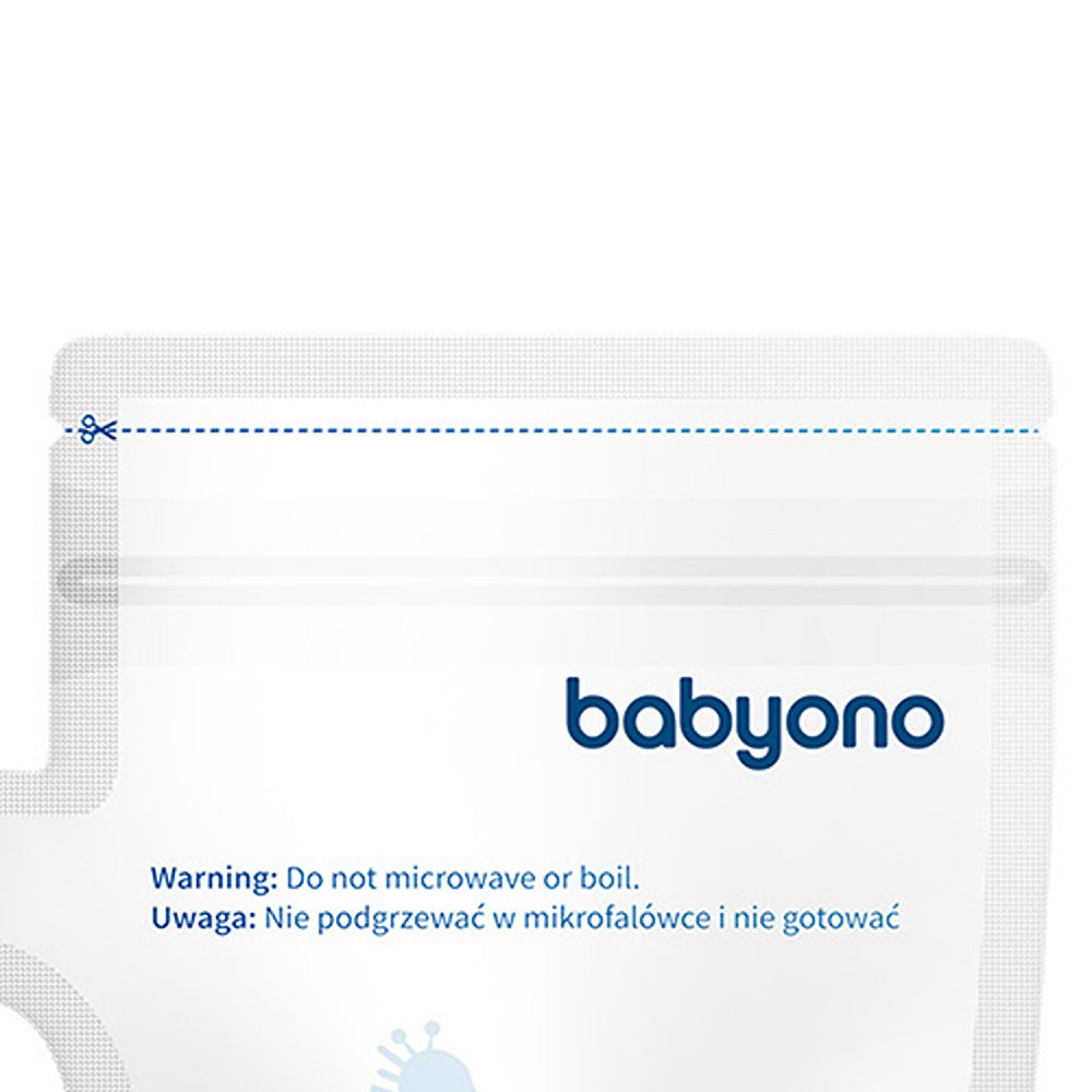 Babyono Sacchetti Per La Conservazione Del Latte Materno 180 ml 30 Pezzi