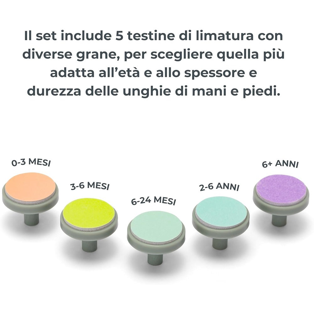 Nuvita Trimmy Tagliaunghie E Limaunghie Elettrico