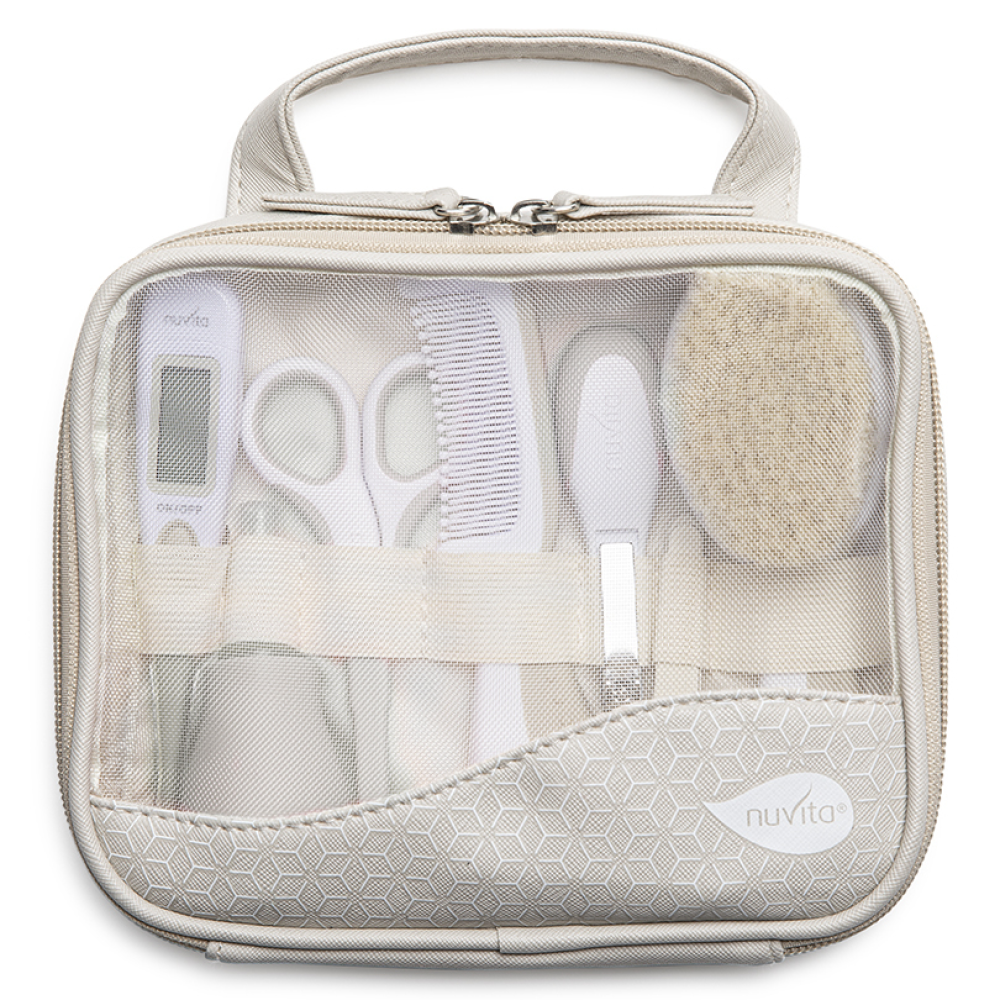 Nuvita Beauty Set Per La Cura Del Bambino Con Termometro Digitale Beige