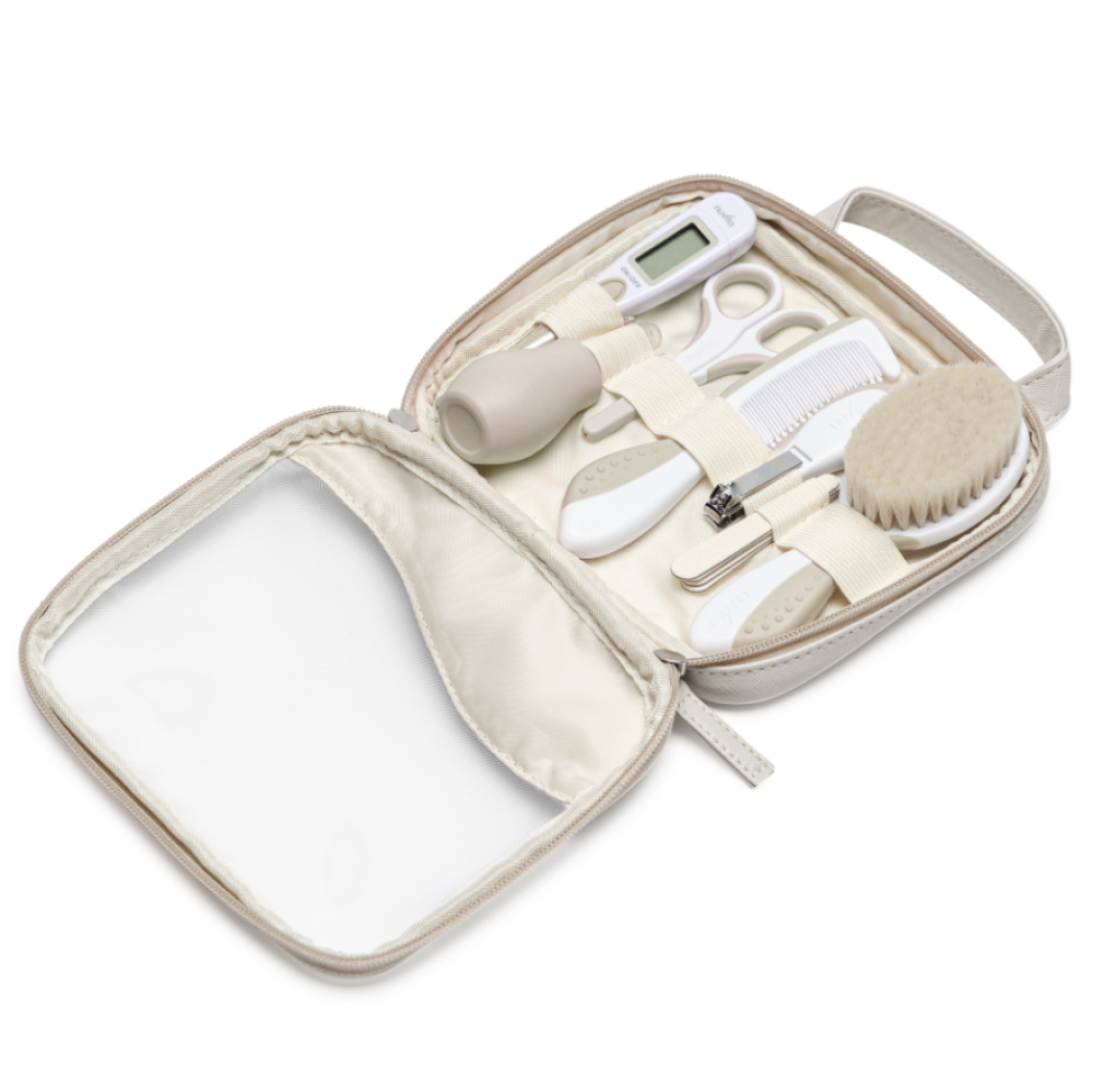 Nuvita Beauty Set Per La Cura Del Bambino Con Termometro Digitale Beige