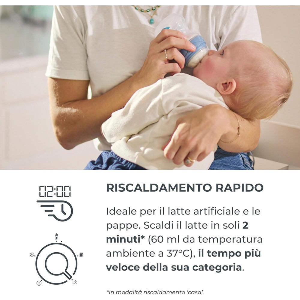 Nuvita Scaldabiberon Casa Auto Sage Green