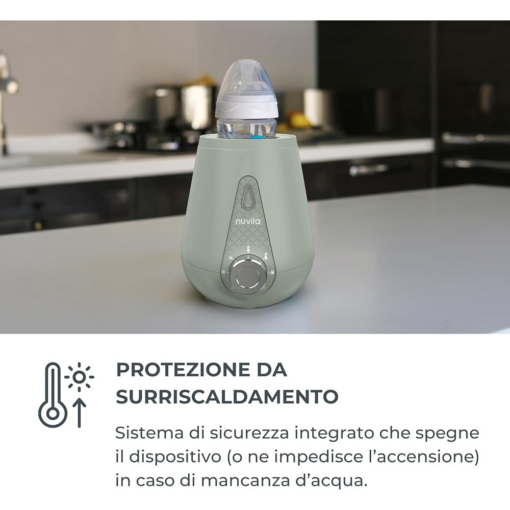 Nuvita Scaldabiberon Casa Auto Sage Green