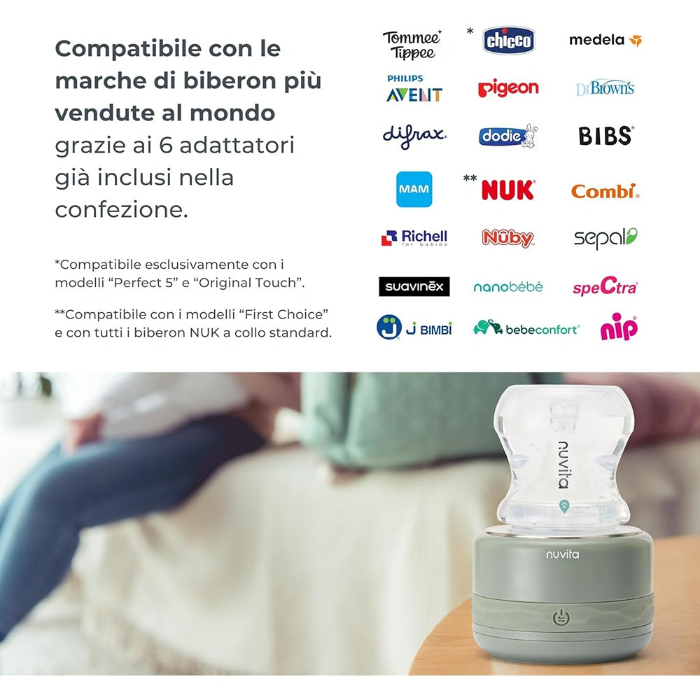 Nuvita Warm70 Scaldabiberon Portatile Universale