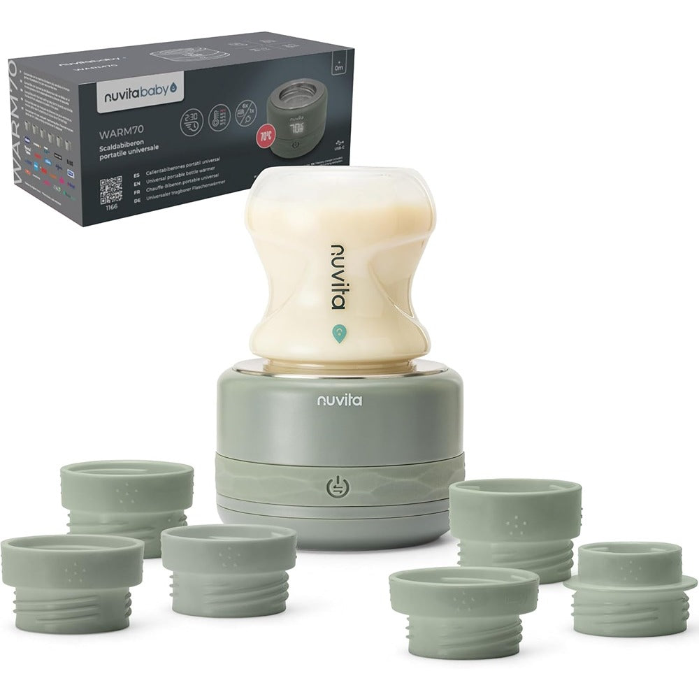 Nuvita Warm70 Scaldabiberon Portatile Universale