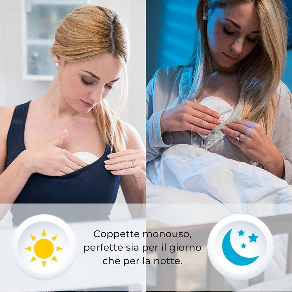 Nuvita Coppette Assorbilatte Giorno E Notte 30 Pezzi