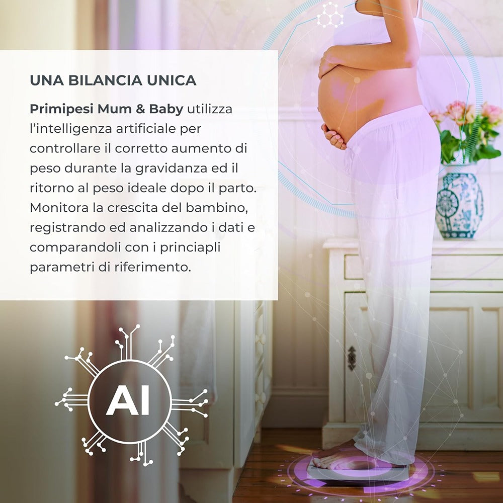 Nuvita Bilancia Digitale PrimiPesi Per Mamma E Bebè